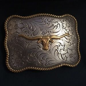 Two Vintage Belt Buckles